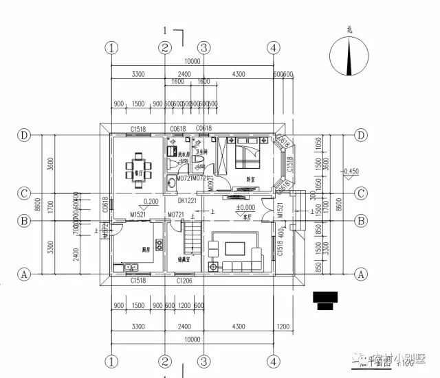 12款農(nóng)村蓋房三層小樓房設(shè)計(jì)圖，全村搶著建