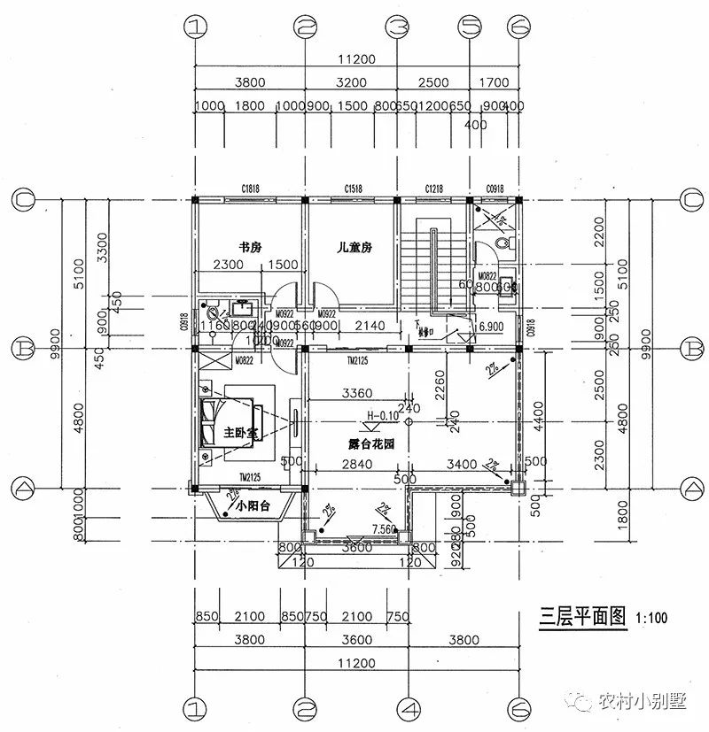12款農(nóng)村蓋房三層小樓房設(shè)計(jì)圖，全村搶著建