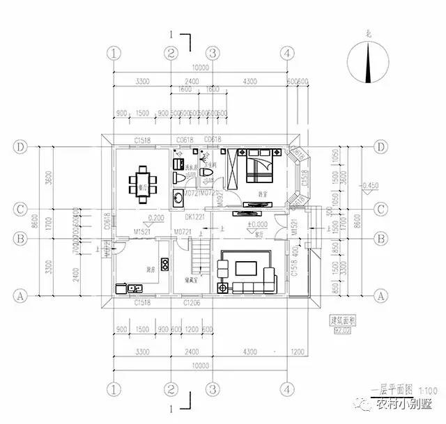 12款農(nóng)村蓋房三層小樓房設(shè)計(jì)圖，全村搶著建