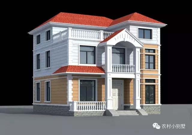 12款農(nóng)村蓋房三層小樓房設(shè)計(jì)圖，全村搶著建