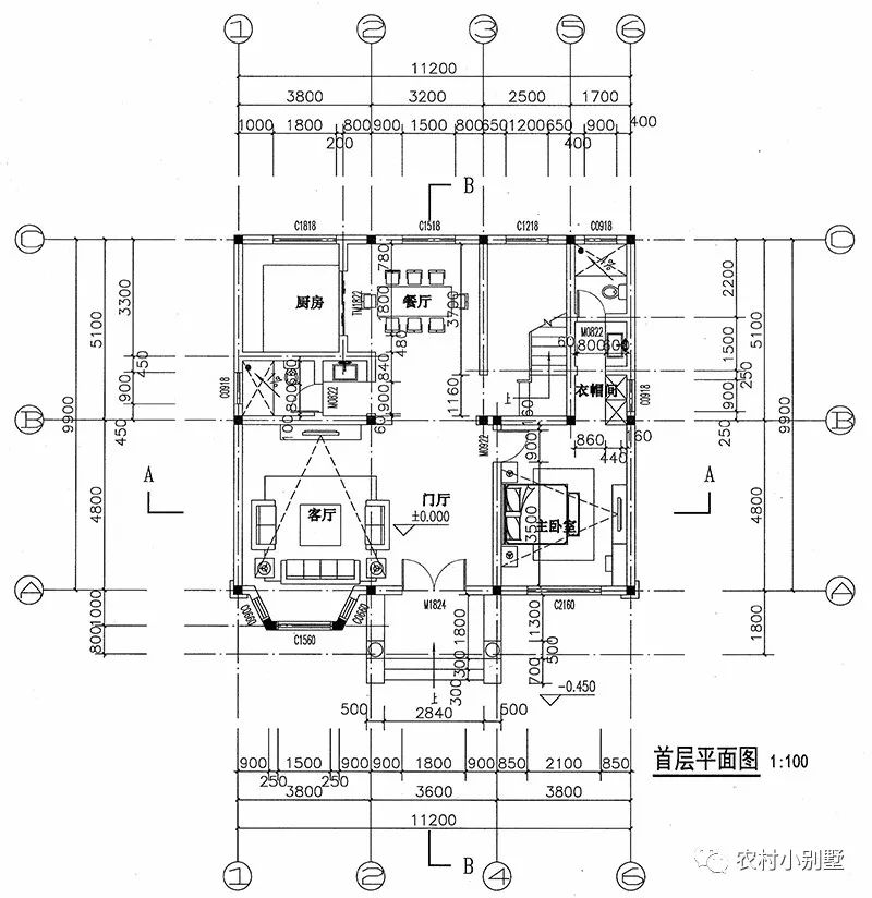 12款農(nóng)村蓋房三層小樓房設(shè)計(jì)圖，全村搶著建
