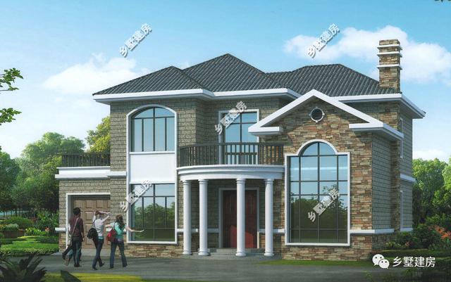 兩棟都露臺(tái)+車庫(kù)的農(nóng)村別墅設(shè)計(jì)圖，僅僅需要20萬(wàn)哦，你心動(dòng)了嗎？