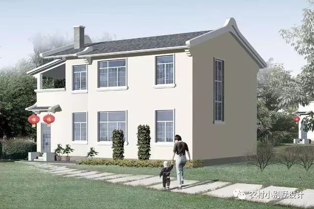 11X9米二層簡單農(nóng)村住宅圖，氣質(zhì)很適合農(nóng)村建