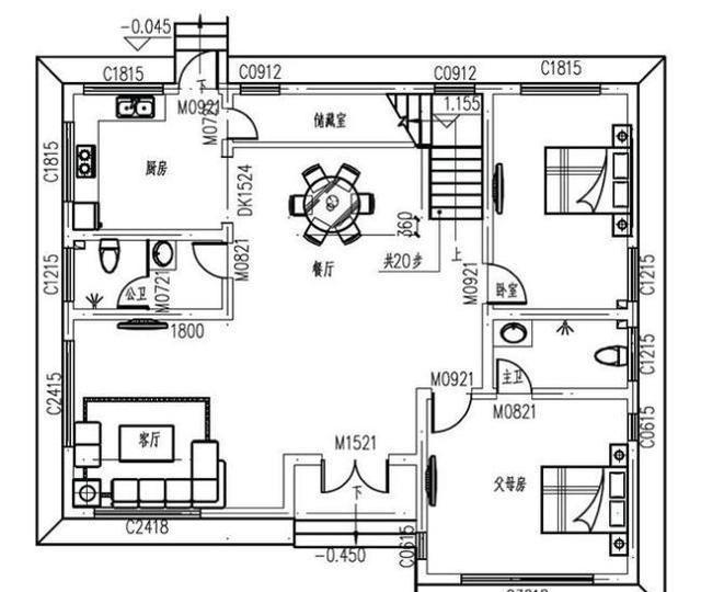 兩棟造價(jià)30萬的二層別墅設(shè)計(jì)圖，兩款風(fēng)格設(shè)計(jì)，一款中式，一款歐式，你更喜歡哪一種呢？
