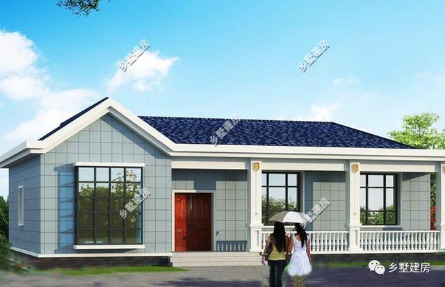 三棟農(nóng)村一層小平房，只需要11萬(wàn)就能建成，不僅經(jīng)濟(jì)實(shí)用，外觀還好看到爆炸！