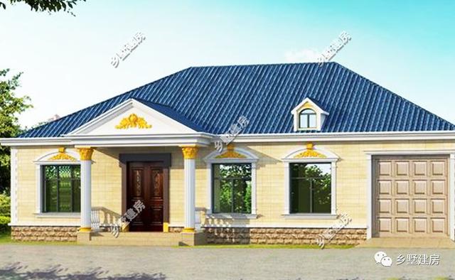 三棟農(nóng)村一層小平房，只需要11萬(wàn)就能建成，不僅經(jīng)濟(jì)實(shí)用，外觀還好看到爆炸！