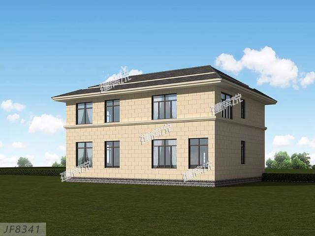 二層經(jīng)典的歐式別墅設(shè)計(jì)圖，經(jīng)典耐看，經(jīng)濟(jì)又實(shí)用。