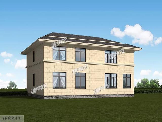 二層經(jīng)典的歐式別墅設(shè)計(jì)圖，經(jīng)典耐看，經(jīng)濟(jì)又實(shí)用。