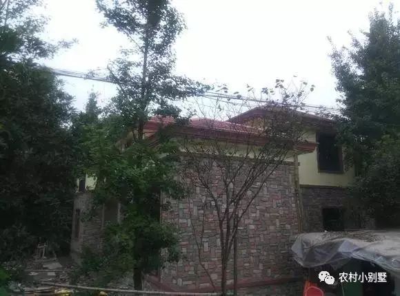 11X11米農(nóng)村自建2層現(xiàn)代別墅圖，全套圖附施工案例