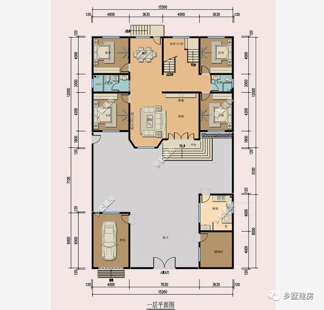 帶院子的二層農(nóng)村自建房，才是完美的別墅，誰會不喜歡呢？