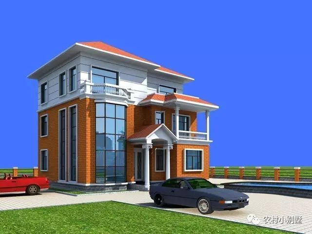 11.5x11米三層住宅設計圖，實用坡屋頂帶露臺