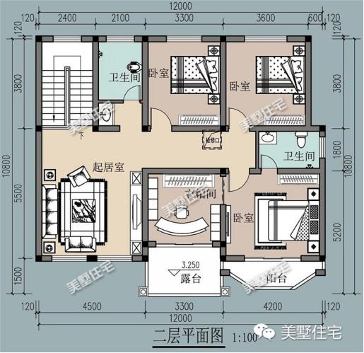 6款二層別墅設(shè)計(jì)圖，特意為小宅基地住戶(hù)設(shè)計(jì)，每套都戶(hù)型精美經(jīng)濟(jì)實(shí)用