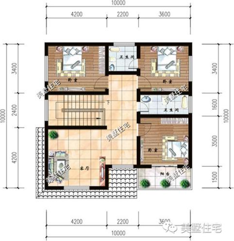 6款二層別墅設(shè)計(jì)圖，特意為小宅基地住戶(hù)設(shè)計(jì)，每套都戶(hù)型精美經(jīng)濟(jì)實(shí)用