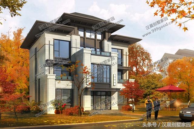 3款新式風(fēng)格別墅設(shè)計(jì)圖，每一款都很好看，滿足你對房子的所有幻想