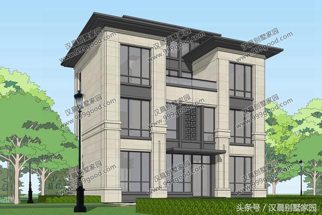 3款新式風(fēng)格別墅設(shè)計(jì)圖，每一款都很好看，滿足你對房子的所有幻想