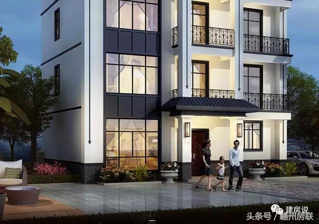 新中式別墅設(shè)計圖，建筑面積500平，配色經(jīng)典大方，表現(xiàn)出東方文化的內(nèi)斂氣質(zhì)