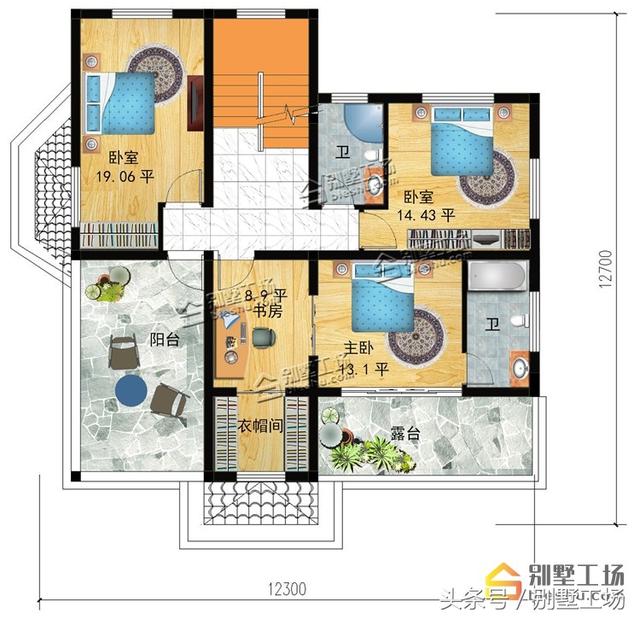 8款二層帶車庫的農(nóng)村別墅設(shè)計(jì)圖，建筑造價(jià)經(jīng)濟(jì)，帶車庫也很方便