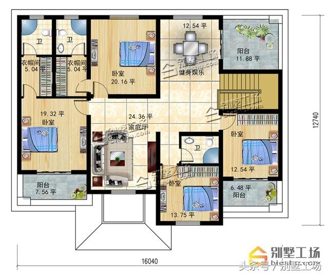 8款二層帶車庫的農(nóng)村別墅設(shè)計(jì)圖，建筑造價(jià)經(jīng)濟(jì)，帶車庫也很方便