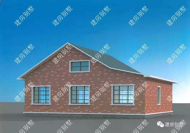 人人都建得起的一層別墅設(shè)計圖，可以建來給父母養(yǎng)老用