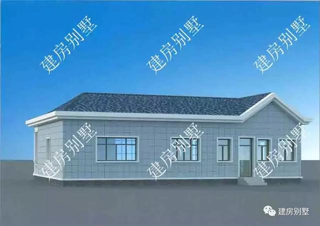 人人都建得起的一層別墅設(shè)計圖，可以建來給父母養(yǎng)老用