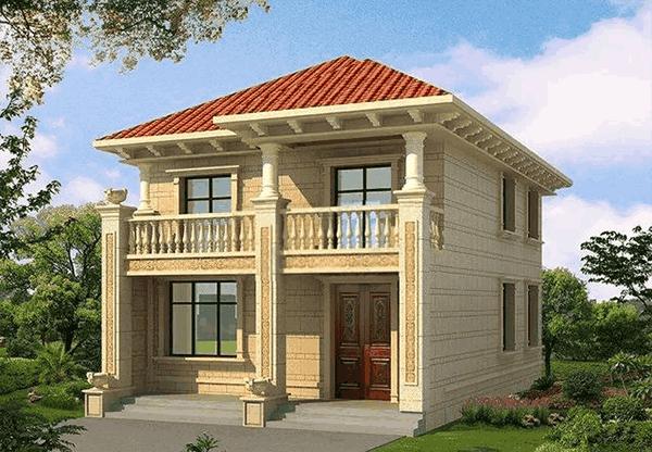 二層歐式別墅設(shè)計(jì)圖只需要20萬就能建成，你信嗎？面子里子都有。