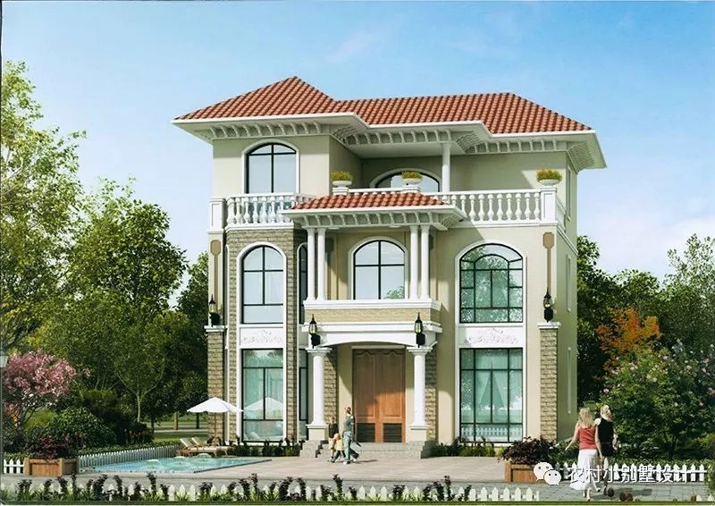 11x10米三層農(nóng)村樓房設(shè)計(jì)圖，造價30萬左右