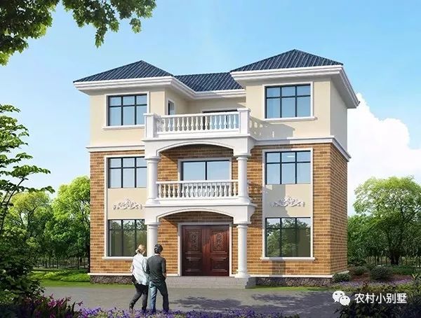 占地85平小戶型三層農(nóng)村小樓設(shè)計(jì)圖，戶型雖小，五臟俱全