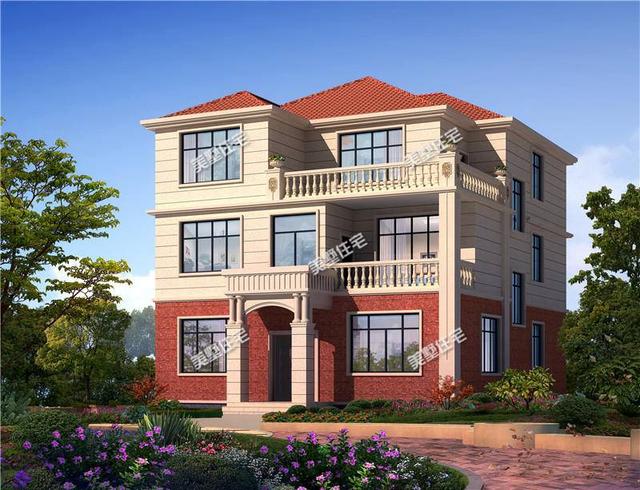 三層別墅設(shè)計圖，占地面積163平方米，布局好，功能全，還帶汗蒸房，你喜歡這樣的嗎？