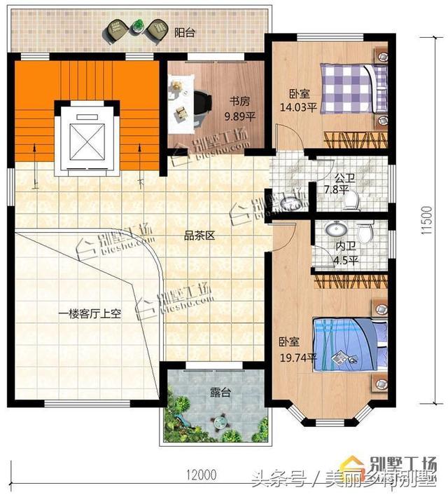 簡約三層農(nóng)村自建房，造價適中，宅基地不大的建起來很合適。