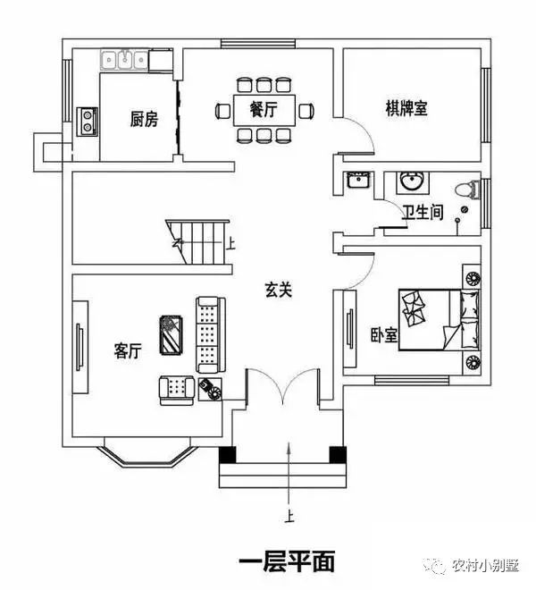 5套面寬10米左右的農(nóng)村二層小樓設(shè)計圖，個個都是精品
