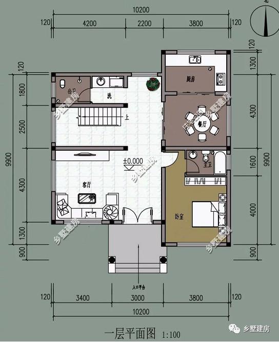 兩棟二層農(nóng)村別墅設(shè)計圖，造價都是20萬，不僅造價低，而且外觀還大氣、美觀、舒適而又與眾不同。