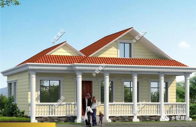 三棟一層別墅設(shè)計圖，造價都是15萬左右，輕輕松松就可以建成！