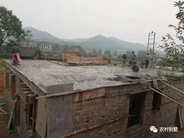 30萬老家自建二層小別墅施工過程直播，附圖紙