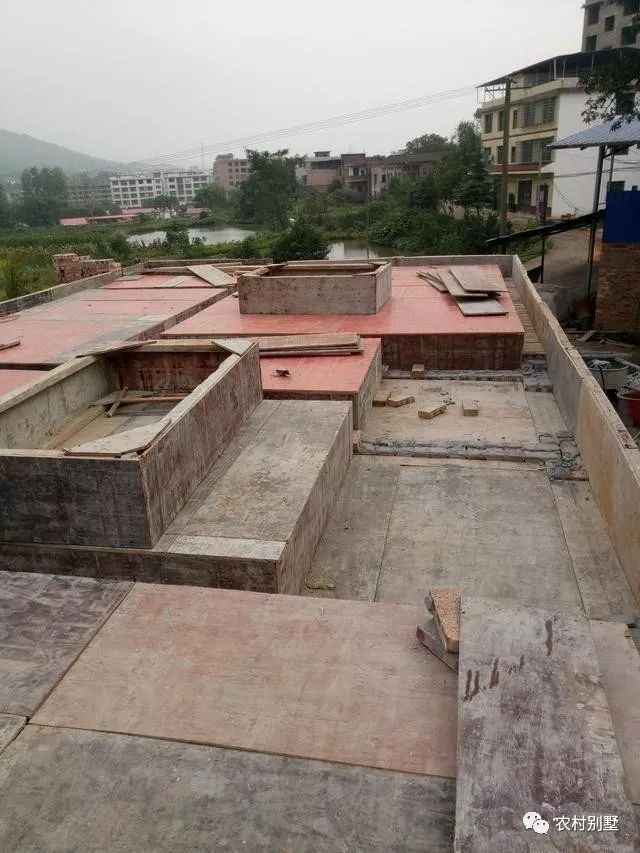 30萬老家自建二層小別墅施工過程直播，附圖紙