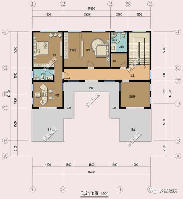 三層四合院式農(nóng)村自建房，大氣美觀，內(nèi)部結(jié)構(gòu)舒適寬敞，適合商用兩住，你值得擁有！