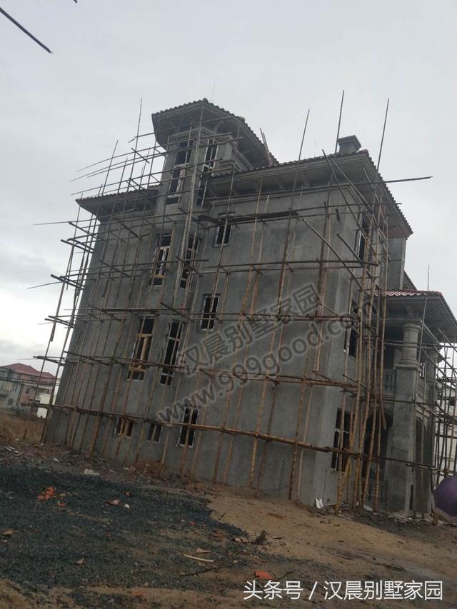 超級耐看的四層別墅設計圖，簡約時尚，不易過時，實景+效果圖+平面圖+裝修圖，完美！