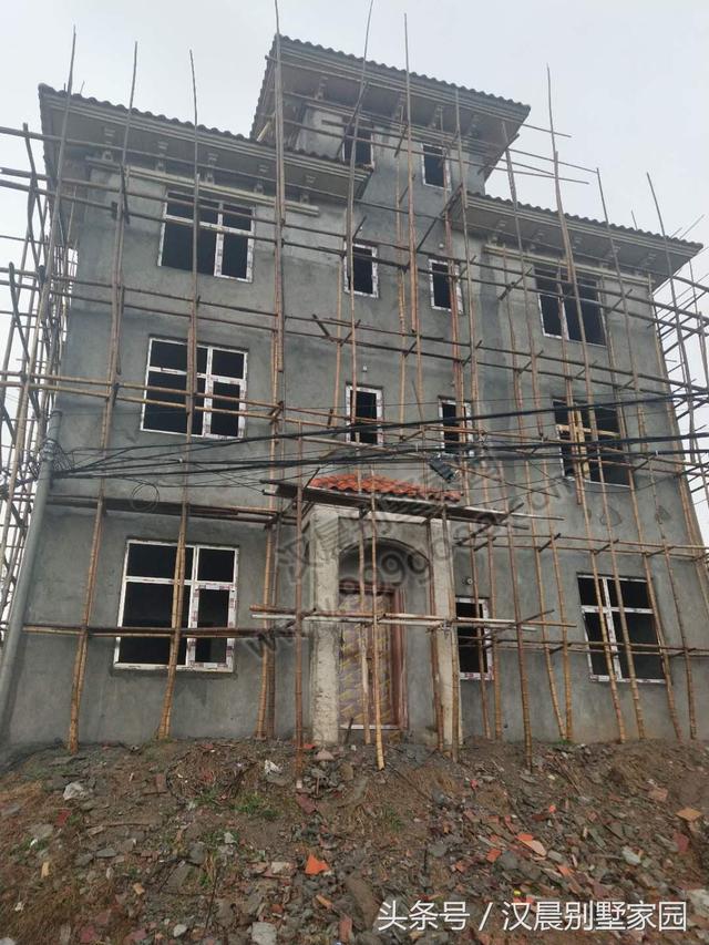 超級耐看的四層別墅設計圖，簡約時尚，不易過時，實景+效果圖+平面圖+裝修圖，完美！