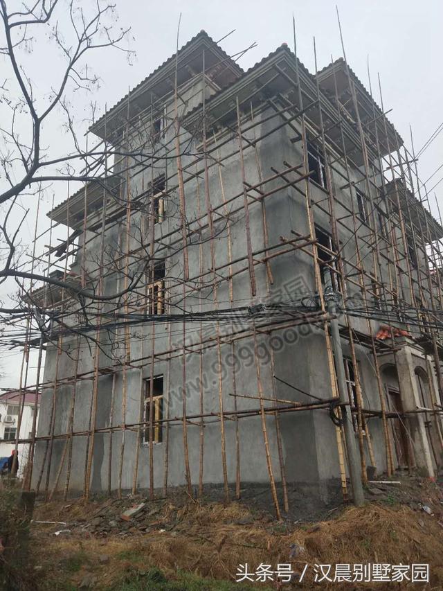 超級耐看的四層別墅設計圖，簡約時尚，不易過時，實景+效果圖+平面圖+裝修圖，完美！