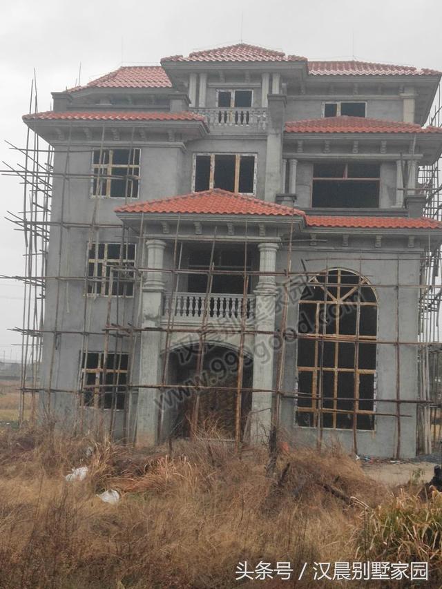 超級耐看的四層別墅設計圖，簡約時尚，不易過時，實景+效果圖+平面圖+裝修圖，完美！