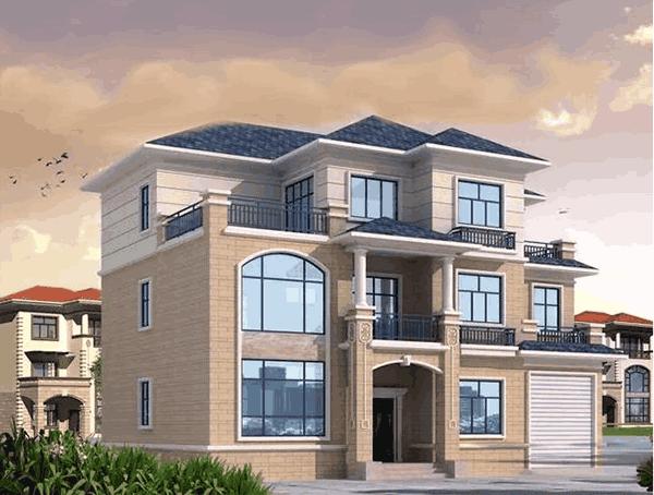 三層農(nóng)村別墅設(shè)計圖，造價35萬左右，設(shè)計感一流，簡單實用，分區(qū)明確