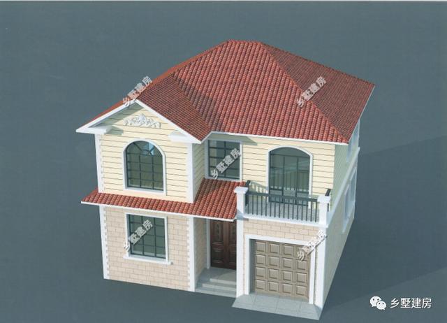 二層別墅設(shè)計(jì)圖，方正精致，美觀舒適，符合生活習(xí)慣