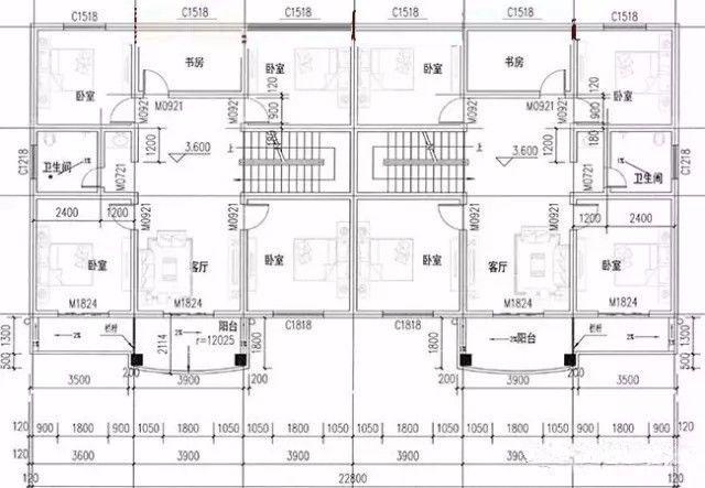 5款兄弟雙拼別墅設(shè)計(jì)圖，漂亮實(shí)用，節(jié)省造價(jià)，建一棟倍兒有面子