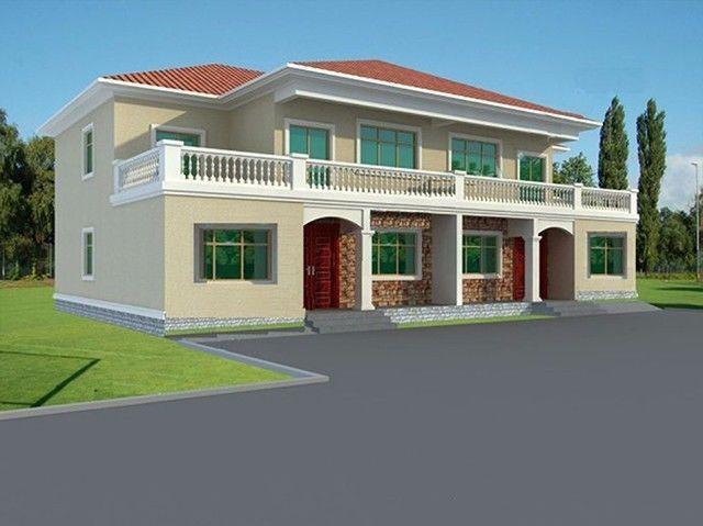 5款兄弟雙拼別墅設(shè)計(jì)圖，漂亮實(shí)用，節(jié)省造價(jià)，建一棟倍兒有面子