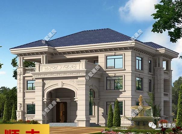2款西式別墅設(shè)計(jì)圖送給大家，可以根據(jù)自己的喜好來建造調(diào)整