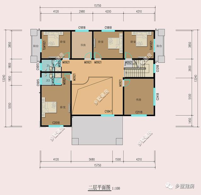2款西式別墅設(shè)計(jì)圖送給大家，可以根據(jù)自己的喜好來建造調(diào)整
