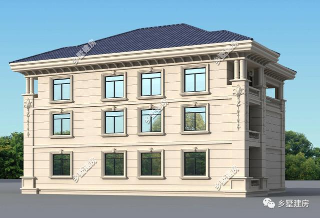 2款西式別墅設(shè)計(jì)圖送給大家，可以根據(jù)自己的喜好來建造調(diào)整