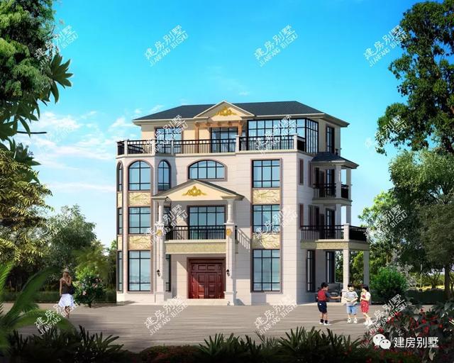 如何從住房看出身價(jià) ， 有錢人建房都這么建！推薦兩款多層別墅設(shè)計(jì)圖。