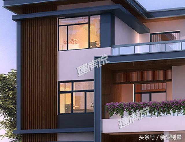 現(xiàn)代三層農村別墅設計圖，好看又實惠，只要40萬，很適合建在山水環(huán)繞、靜謐的鄉(xiāng)村。