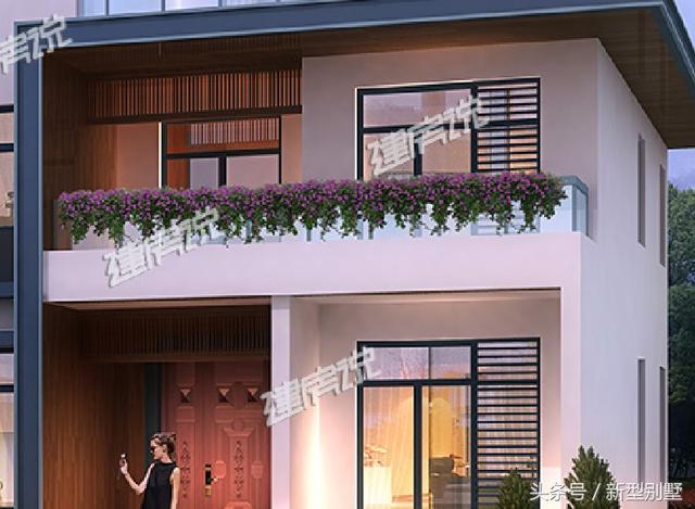 現(xiàn)代三層農村別墅設計圖，好看又實惠，只要40萬，很適合建在山水環(huán)繞、靜謐的鄉(xiāng)村。