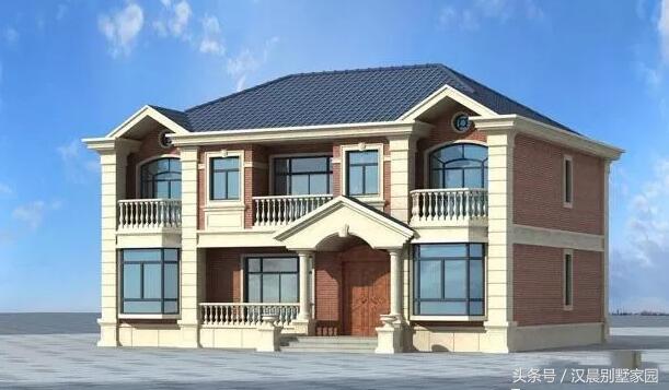 3款帶飄窗農(nóng)村2層別墅設(shè)計圖，在農(nóng)村要求經(jīng)濟的條件下，不失為一個很好的建房選擇